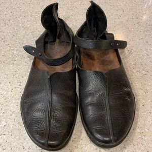 Trippen Ankle Strap Leather Shoes Size 9.5 / 40
